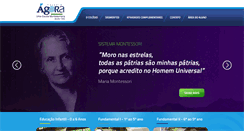 Desktop Screenshot of colegioagoraniteroi.com.br